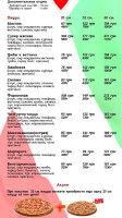 Locura Marina menu