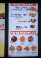 Seafood Carry Out menu