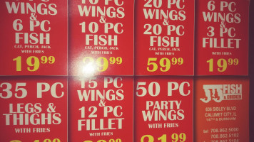 Jj Seafood Mart menu