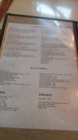Los Encinos menu