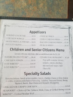 Ted's Charcoal Steakhouse menu