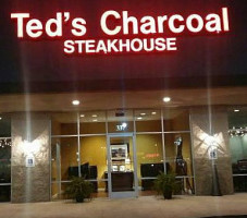 Ted's Charcoal Steakhouse outside