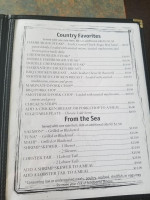 Ted's Charcoal Steakhouse menu