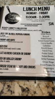 Stacy's Skillet menu