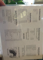 The Sea Depot menu