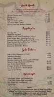 The Shrimp Dock Bearden menu