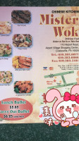 Huang's Mister Wok menu