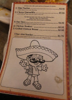 La Bamba Mexican Spanish Ii menu
