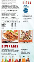 Fiesta Grill Decatur menu