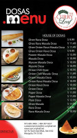 The Curry Leaf menu