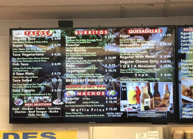 Taqueria La Perla menu