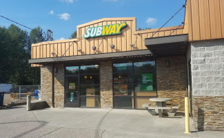 Subway outside