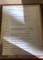 Campus Cafe menu