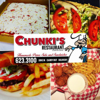 Chunki's Pizza Subs food