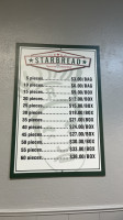 Starbread Bakery menu