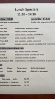 Cannataro's menu