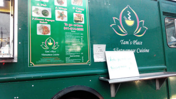 Tam’s Place Vietnamese Cuisine menu