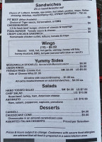 Paul And Vinny's Pizza menu