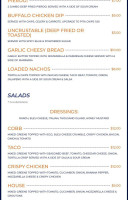 Sloppy Bobs menu