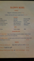 Sloppy Bobs menu