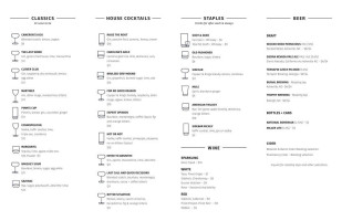 Sidebar menu