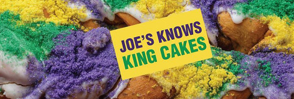 Joe's Cafe Donuts King Cakes food