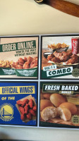 Wingstop menu