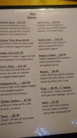 Riverside menu