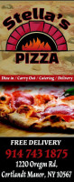 Stellas Pizza menu