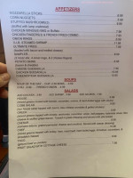 Long Run Diner menu