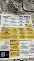 Taste Unlimited menu