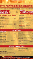 North Point Grill Casino menu