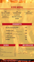 North Point Grill Casino menu