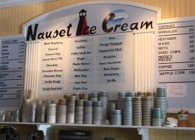Nauset Ice Cream menu