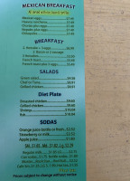 Douglas Burgers menu