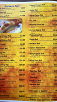 Tempura Express menu