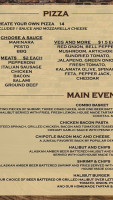 Mcgivney's Sports Grill menu