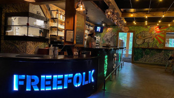 The Freefolk Brewery Taproom inside