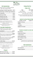 Jerry's menu