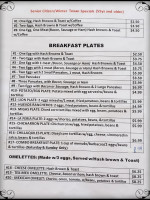 La Feria Cafe menu