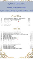 Beijing Chinese And Asian Cuisine menu