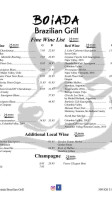 Boiada Brazilian Grill Kennewick menu