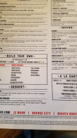 El Rancho Grande menu