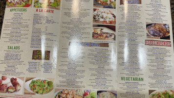 El Rancho Grande menu