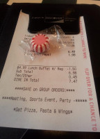 Pizza Hut menu