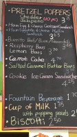 Harbor Street Creamery menu