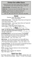 Crusens Rt 29 menu