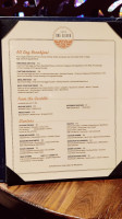 Cafe One Eleven menu