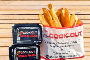 Cook Out menu