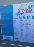 Quench It! menu